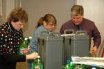 Heidi Reckard, Marge Clements, & Uncle Rick - hard at work in the kitchen