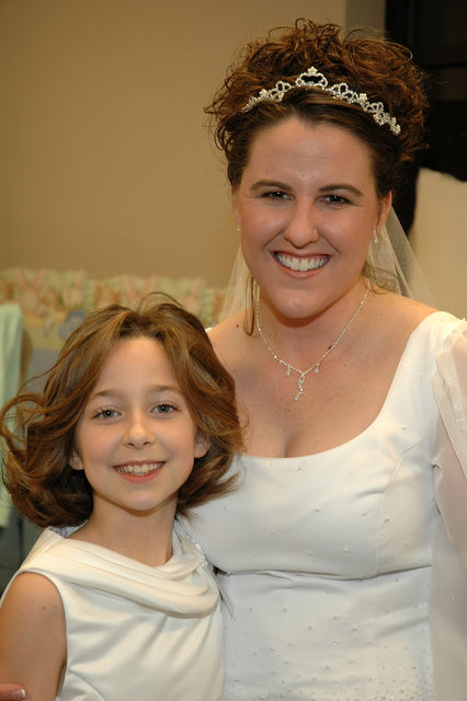 Jen & Savannah McCullum getting ready