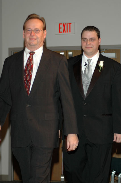 Jerry Barber & Mike make an entrance