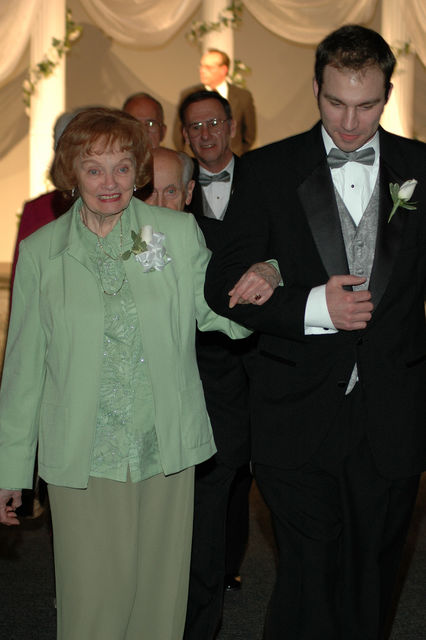 Grandmother Betty Pasotto & Jon Grubbs - recessional