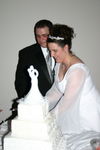 Cutting the cake