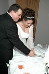 Cutting the cake