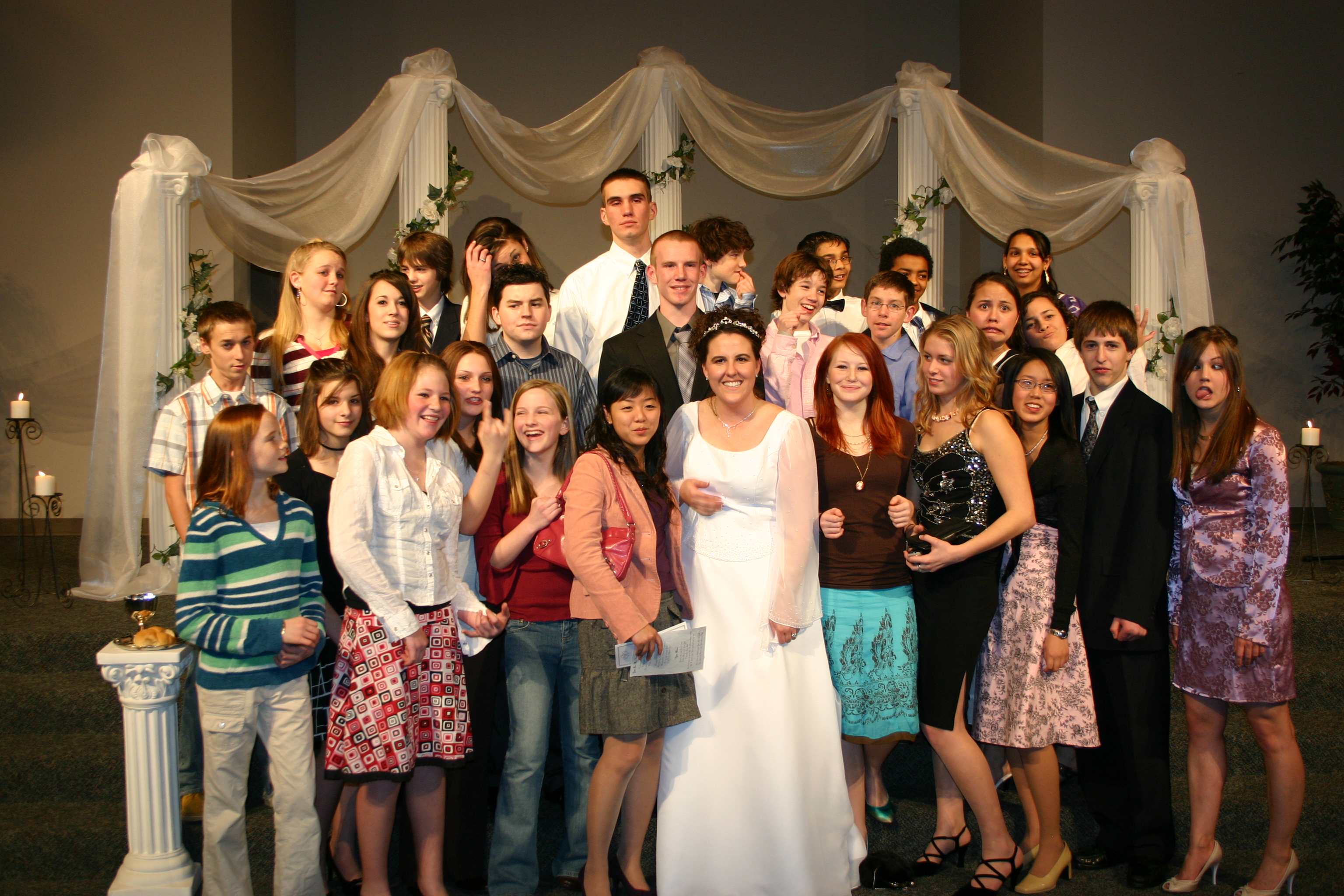 Jen Jolly with the Vertical Reality Student Ministry