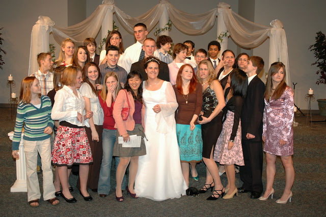 Jen Jolly with the Vertical Reality Student Ministry