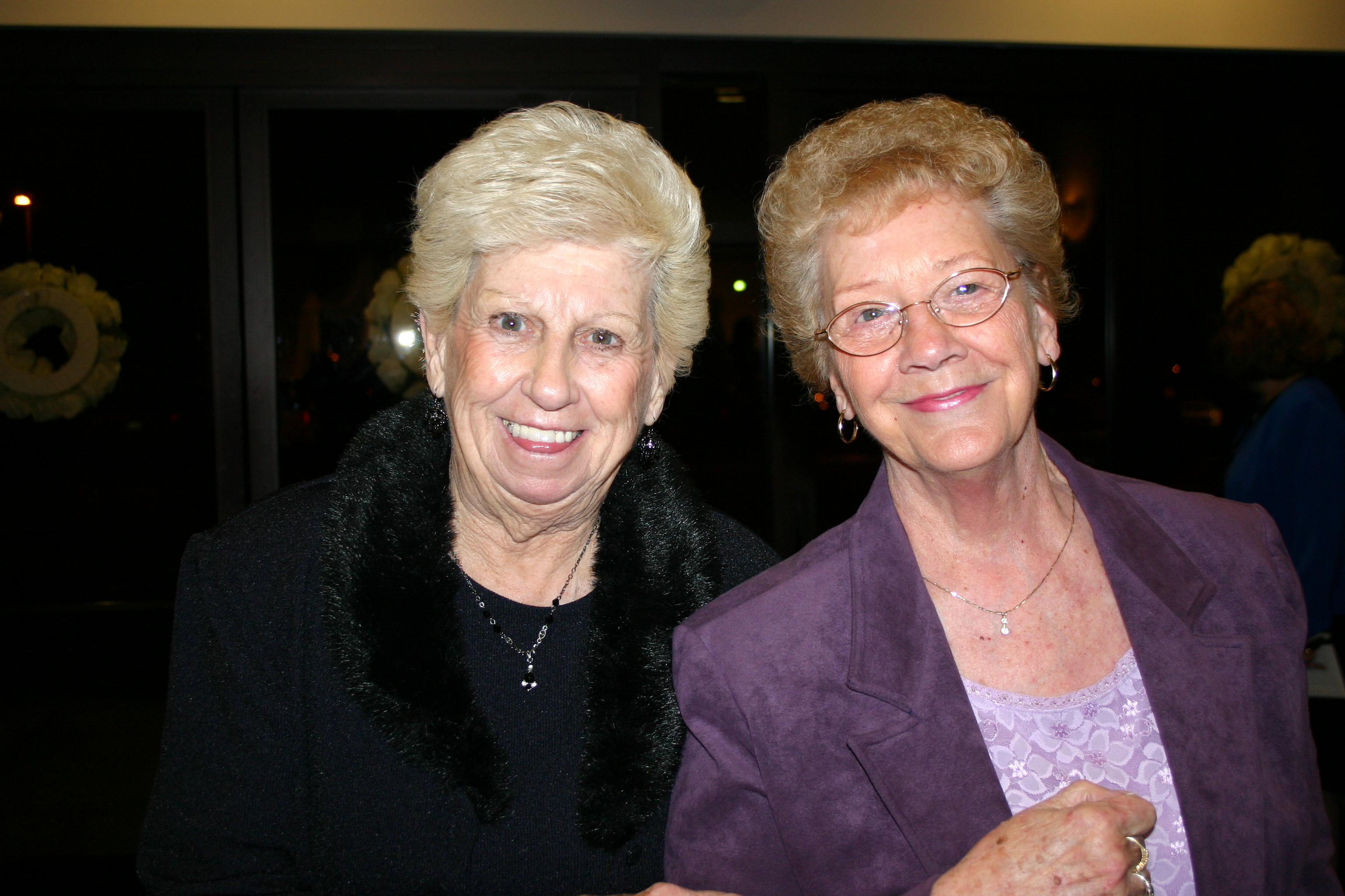 Peggy Tanner & Thelma Barber