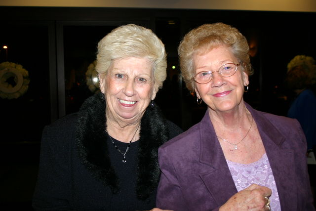 Peggy Tanner & Thelma Barber