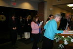 signing the guest book
