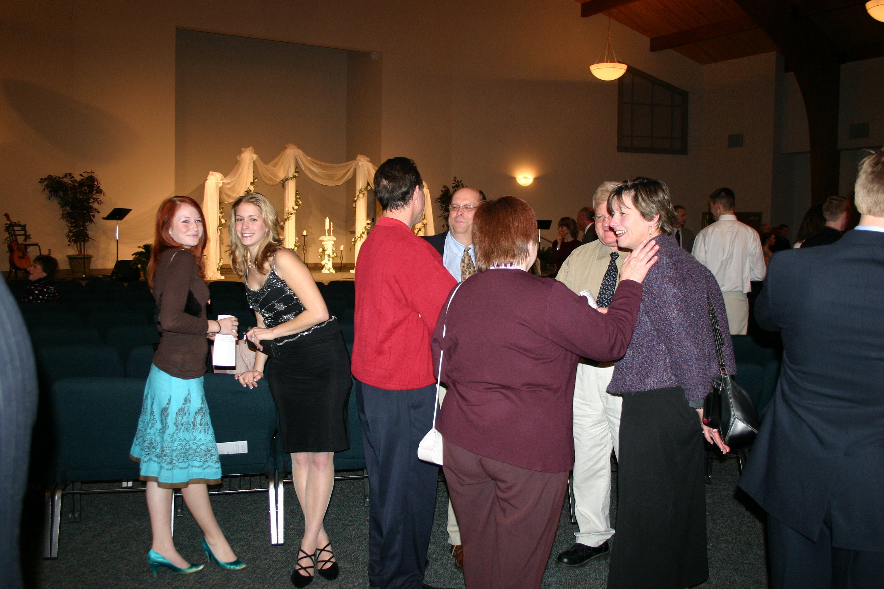 guests during the reception