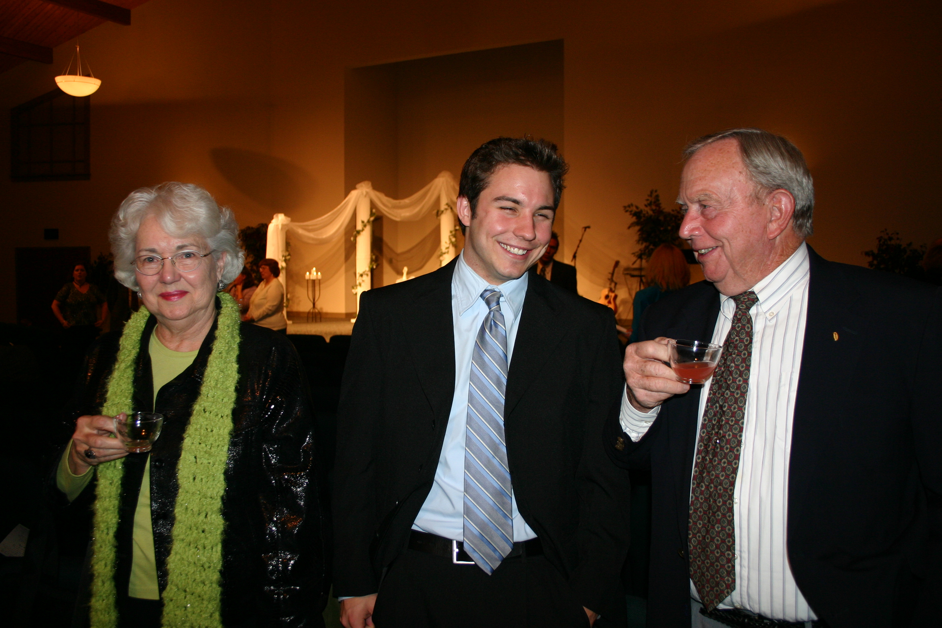 Nancy Johnston, Chad Patterson, Grady Johnston