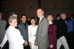 mingling at the reception