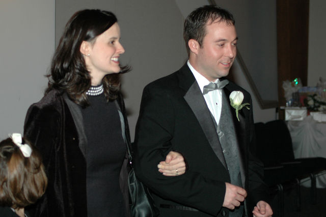 Joy Seger ushered by Jonny Graham