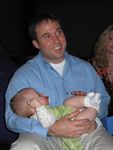 Jonny & Olivia Graham (Jen's brother & neice)