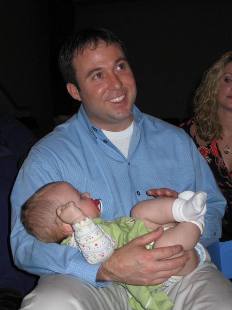 Jonny & Olivia Graham (Jen's brother & neice)